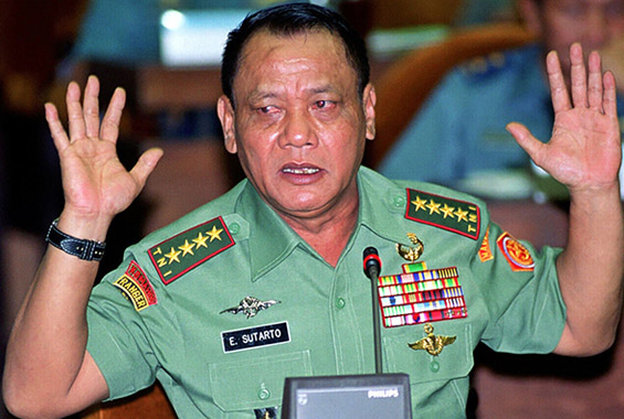TNI Bisa Dikerahkan Atasi Konflik KPK-Polri, kata Endriartono Sutarto
